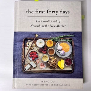 The First Forty Days by Heng Ou Hardcover Book Motherhood Nutrition Health - Picture 1 of 11