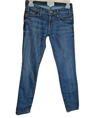 Pantalones de mezclilla azules ajustados Current Elliot para mujer talla 23 Foto 1 de 4