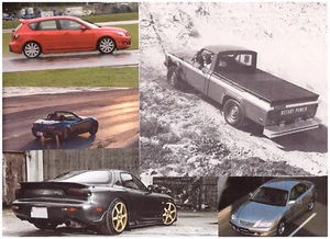 60 LOT MAZDA Vehicles With Sport Cars, Variety of Magazine Clips: USA Mail $3.60 - Bild 1 von 7