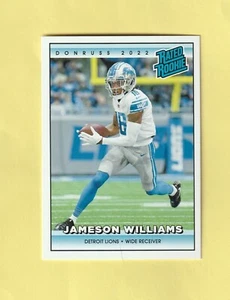 2022 Panini Instant Rated Rookie Retro Jameson Williams RC /4094 #RR7 Lions - Picture 1 of 1