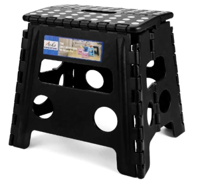 Foldable Step Stool Small Collapsible Folding Durable Fold Up Heavy Duty No Slip - Image 1 of 4