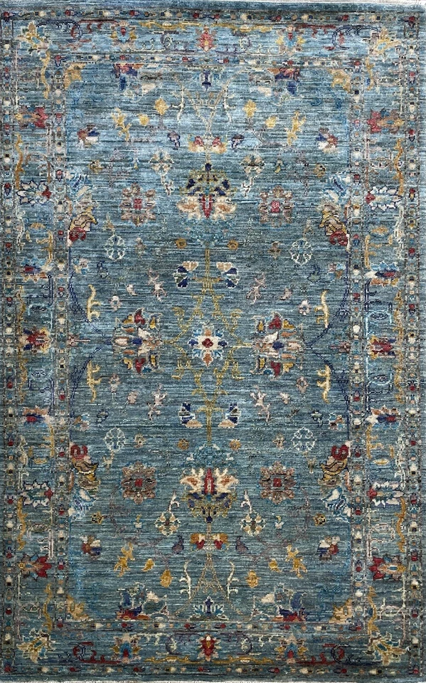 Perfect Peshawar - Oriental Choobi Rug - Turkish Oushak Design - 3.3 x 5.1 ft. - Image 1 of 4