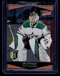 2020-21 Upper Deck #UV-40 Jake Oettinger Ultimate Victory Stars - Picture 1 of 2