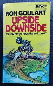 Upside Downside By Ron Goulart 1982 Daw Paperback - First Printing - Picture 1 of 4