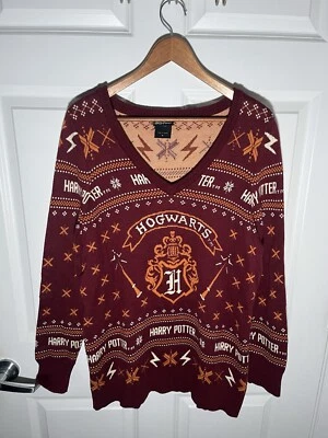 Harry Potter Hogwarts Plus Ugly Sweater Size 0 - Image 1 of 4