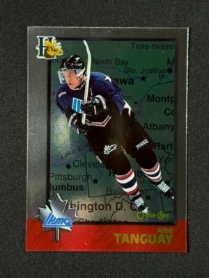 1998-99 Bowman Chrome CHL - Alex Tanguay #108 O-Pee-Chee International Holo - Image 1 of 2