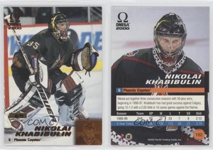 1999-00 Pacific Omega Copper /99 Nikolai Khabibulin #182