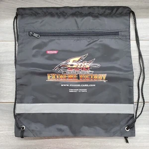 Yugioh 5ds Official Extreme Victory Drawstring Backpack With Zippered Pouch tcg - Bild 1 von 4