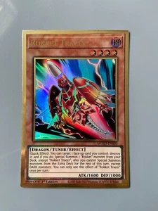 Rokket Tracer - Gold seltene 1. Auflage MGED-EN020 Yugioh - Bild 1 von 1