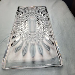Nachtmann Orion Crystal Sandwich Tray Platter 31cm 24% Lead New In Box