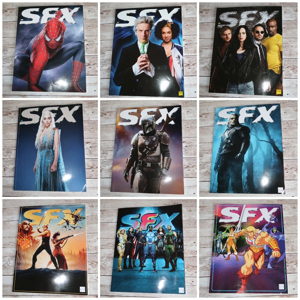 SFX Magazine Sci-Fi Now Single Issues Star Trek Wars Doctor Who Marvel DC Buffy - Image 1 of 1