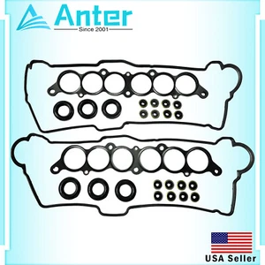Engine Cylinder Valve Cover Gasket Set For Toyota 4Runner T100 3.4L 3378CC V6 - Picture 1 of 5