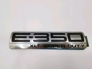Genuine E-350 XLT Super Duty 04-12 Badge Emblem Symbol Set - Foto 1 di 4