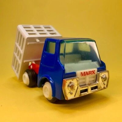 Vintage Marx Toys 1970's Tonka Style Plastic Pick Up Truck 4" Hong Kong - Image 1 of 4