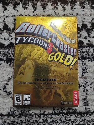 RollerCoaster Tycoon 3: Gold (PC, 2005)  - Image 1 of 3