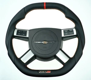 Dodge custom Steering WheeI Challenger SRT8 RT8 6.1 5.7 HEMI 300c Magnum Charger - Picture 1 of 8