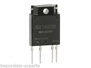 S216S02 Solid State Relay Last-Strom 16A Schaltspannung 250 V/AC - Picture 1 of 1