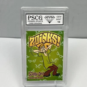 2003 SCOOBY-DOO MYSTERIES & MONSTERS STICKER #S1 ZOINKS PSCG GEM MINT 10 - Picture 1 of 2