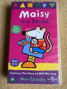 Maisy and Panda VHS kids children Your Child's very first video - Picture 1 of 3