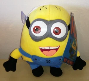 Minions Cattivissimo Me Plush 20 Cm Despicable Me Soft Toys 3D Eyes - Picture 1 of 2