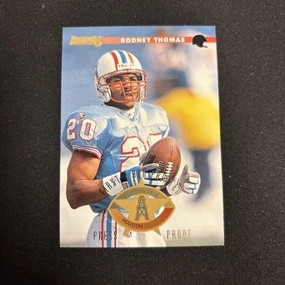 1996 Donruss - Rodney Thomas #166 Press Proof /2000 - Image 1 of 2