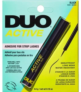 DUO Active Schwarz Pinsel auf Kleber für Streifenwimpern 4,6 g / Nettogewicht 0,16 oz - Bild 1 von 3