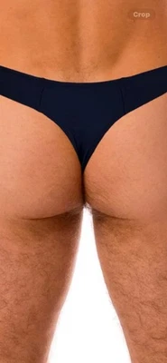 MENS / LADS KINIKI N/BLUE LLOYD LOUNGE / SWIM THONG BNWT SIZE XS/S SHOW THE BUNS - Image 1 of 4