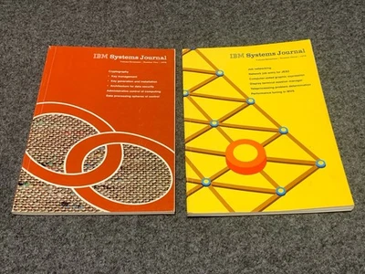 IBM Systems Journal Volume Seventeen Number Two & Three 1978 Book Vintage - Image 1 of 4