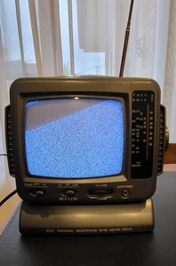 Collectable compact B&W TV - Picture 1 of 4