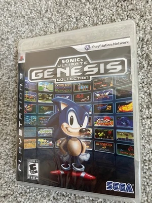 NEW SEALED Sonic's Ultimate Genesis Collection Sony Playstation 3 PS3 2009 - Image 1 of 2