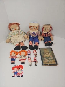 Lote mixto y libro de deseos mágicos Raggedy Ann y Andy de colección # 1031 - Imagen 1 de 24
