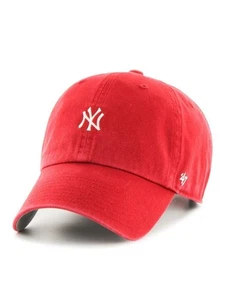 47 Brand New York Yankees White Base Runner 47 Clean Up Red B-BSRNR17GWS-RD - Picture 1 of 3