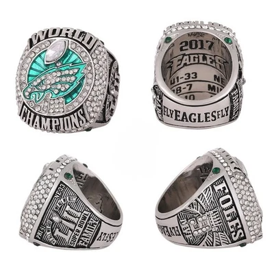 NFL 2017 🦅 Eagles Rings FOLES Size 11 - Image 1 of 4
