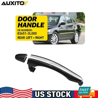 Manija de puerta exterior trasera izquierda derecha para Hyundai Azera 2006-11 plástico imprimado D Foto 1 de 4