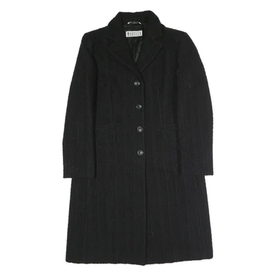MARELLA Womens Black Tailored Jacket L Polyester Blend Button Closure - Image 1 of 4