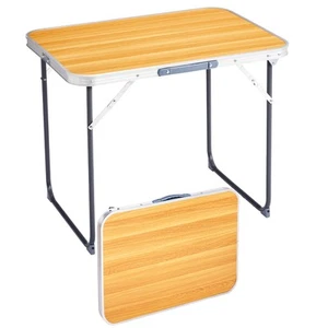 In/Outdoor 2.3 FT Portable Plastic Folding Table Perfect for Garden Dining Party - Picture 1 of 6