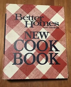 Vintage 1968 Better Homes Gardens New Cookbook ~ HC 5-ring binder w/tabs ~ clean - Picture 1 of 11