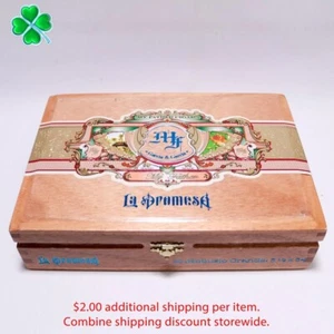 Caja de cigarros de madera vacía My Father Cigars Robusto Grande 9,25" x 6,5" x 2,25 - Imagen 1 de 11