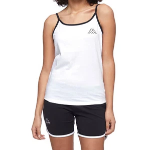 Girl's pajamas KAPPA 21340B tank top and shorts in cotton - Picture 1 of 12