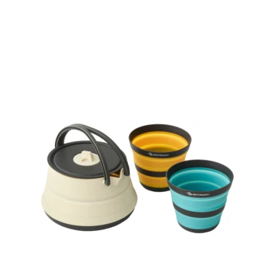 Sea to Summit Frontier 3 Piece Ultralight Collapsible Kettle 2 Person Cook Set - image 1 of 3