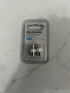 CARAVAN / MOTORHOME MAXIVIEW BACK TO BACK COAX CONNECTORS - Picture 1 of 1