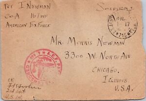 US Army PO Circa 1920 - Censor Cover - Soldier's Mail - F68288