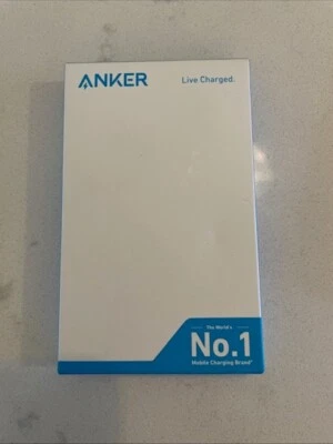 Anker USB C to USB C Charging Cable 3.3ft 100W Braided 2 Pack Black New In Box - Image 1 of 4