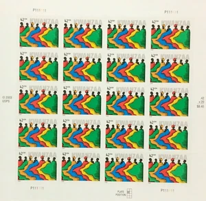 TWO Panes x 20 = 40 of KWANZAA 42¢ African-American Holiday US Stamps USA # 4373 - Picture 1 of 3
