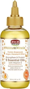 African Pride | Moisture Miracle | Fortalece y protege 5 aceites esenciales 4 oz - Imagen 1 de 4