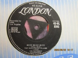 THE HOLLYWOOD FLAMES = BUZZ BUZZ BUZZ (TRI CENTER) EX - Bild 1 von 2