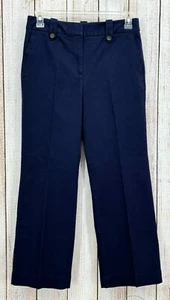 Talbots Women's Size 10P Wide Leg Pant High Waist Petite Navy NWT - Picture 1 of 8