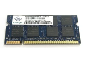 RAM NANYA 1Go 2Rx8 PC2-5300S-555-12-F1 NT1GT64U8HB0BN-3C - Picture 1 of 1