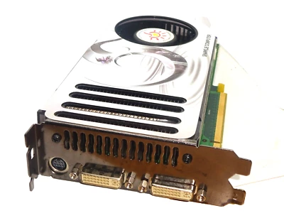 SPARKLE GeForce 8800 GTS  320MB GDDR3 PCI-e GRAFIKKARTE 2xDVI-I S-VIDEO #GK11062 - Bild 1 von 2