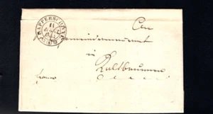 Suiza 1844 - "Rapperswyl" Claro K2 en Carta Completa (a2846) - Imagen 1 de 1